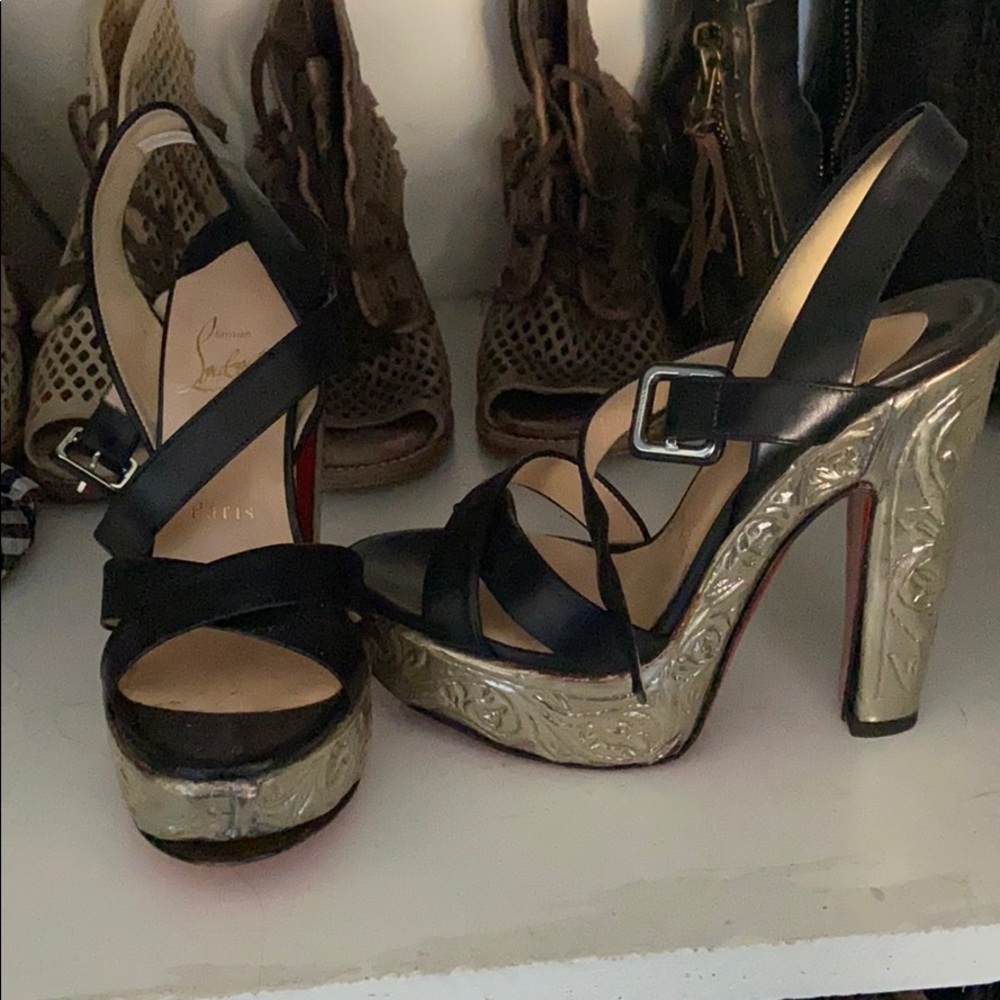 Christian Louboutin platform sandal
